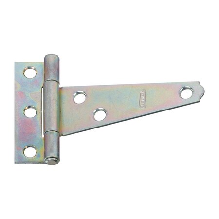 National Mfg Sales 3 in. Steel Light T-Hinge, Zinc-Plated, 2PK 5702584